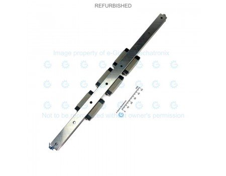 NSK Linear Motion Guide LM 15x9.5x294mm with 3x carriage [Refurbished]