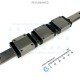 NSK Linear Motion Guide LM 15x9.5x294mm with 3x carriage [Refurbished]