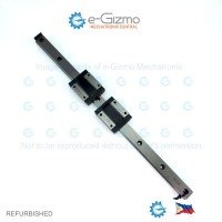 THK Linear Motion Guide LM 15x9.5x294mm with 2x carriage RSR15ZM [Refurbished]