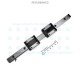 THK Linear Motion Guide LM 15x9.5x240mm with 2x carriage RSR15ZM [Refurbished]