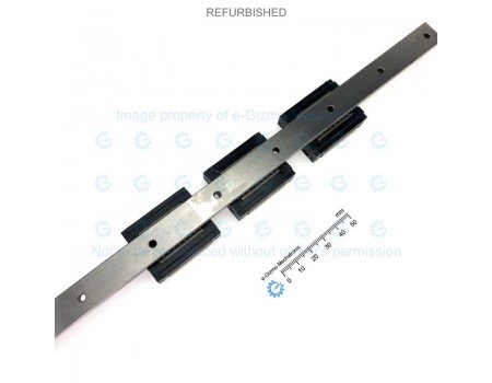 THK Linear Motion Guide LM 15x9.5x293mm with 3x carriage RSR15ZM [Refurbished]