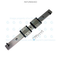 THK Linear Motion Guide LM 24x8.5x270mm with 2x carriage RSR12WVM [Refurbished]