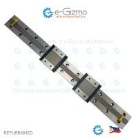 IKO Linear Motion Guide LM 42x10x438mm with 2x carriage LWLF42 [Refurbished]