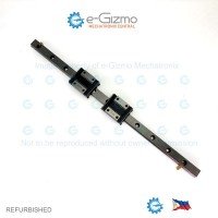 THK Linear Motion Guide LM 12x7.5x283mm with 2x carriage RSR12ZM [Refurbished]