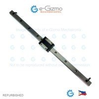 THK Linear Motion Guide LM 15x9.5x349mm with 1x carriage RSR15ZM [Refurbished]
