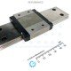 NSK Linear Motion Guide LM 42x9.5x150mm with 1x carriage LE15 [Refurbished]