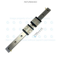 Misumi Linear Motion Guide LM 24x8x309mm + 2x carriage SSEBW-14  [Refurbished]