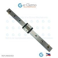 THK Linear Motion Guide LM 24x8.5x318mm with 1x carriage SRS12WM [Refurbished]
