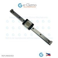 THK Linear Motion Guide LM 15x9.5x229mm with 1x carriage RSR15VM [Refurbished]