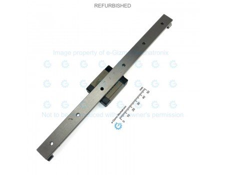 THK Linear Motion Guide LM 15x9.5x229mm with 1x carriage RSR15VM [Refurbished]