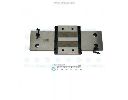 NB Linear Motion Guide LM 42x9.5x150mm with 1x carriage SEBS15WA [Refurbished]