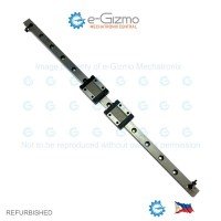 IKO Linear Motion Guide LM 12x8x348mm with 2x carriage LWL12B [Refurbished]