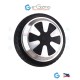 6.5-inch 350W BLDC Hub Motor 36V Solid Tires DIY Projects