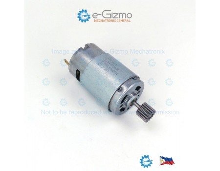 LODA 6-16.2VDC 50W 11600rpm High Torque DC Motor LD-2847RCD2-50 with Pinion Gear