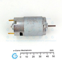 LODA 6-16.2VDC 50W 11600rpm High Torque DC Motor LD-2847RCD2-50 (DISC)