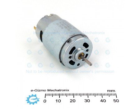 LODA 6-16.2VDC 50W 11600rpm High Torque DC Motor LD-2847RCD2-50 (DISC)