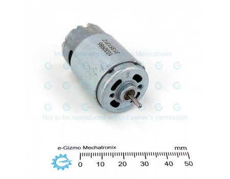 6-16.2VDC 10000rpm High Torque DC Motor 1030986 RS395 Type