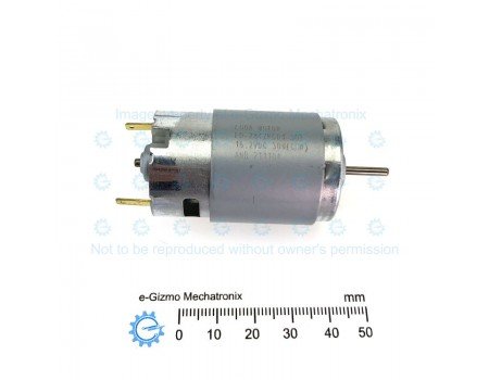 LODA 6-16.2VDC 30W 11600rpm High Torque DC Motor RS395 LD-2847RCD21-30