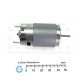 LODA 6-16.2VDC 30W 11600rpm High Torque DC Motor RS395 LD-2847RCD21-30