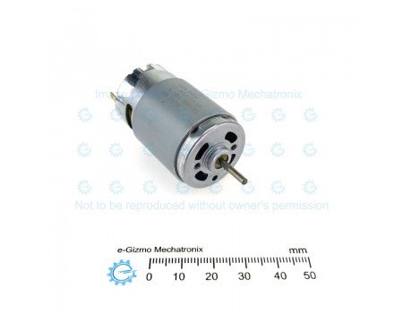 LODA 6-16.2VDC 30W 11600rpm High Torque DC Motor RS395 LD-2847RCD21-30