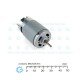 LODA 6-16.2VDC 30W 11600rpm High Torque DC Motor RS395 LD-2847RCD21-30