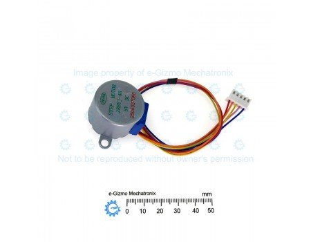 5V Unipolar Type Stepper Motor 64 steps per revolution 28BYJ-48