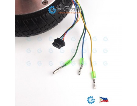 6.5-inch 350W BLDC Hub Motor 36V Solid Tires DIY Projects