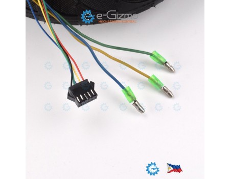 8-inch 350W BLDC Hub Motor 36V Solid Tires DIY Projects