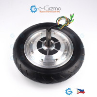 10-inch 350W BLDC Hub Motor 36V Pneumatic Tires DIY Projects