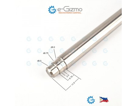 Stainless Shaft 301  d16 x 405mm Machined Ends ( Shafting Rod Round Bar )