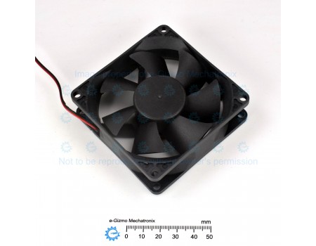 GTG PC Fan 12V 0.19A 80x80mm UL/CSA/FCC