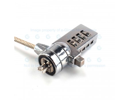Budget Cable Lock for Laptops Combination Lock 1.05M