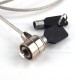 Budget Cable Lock for Laptops Key Lock 1.05M