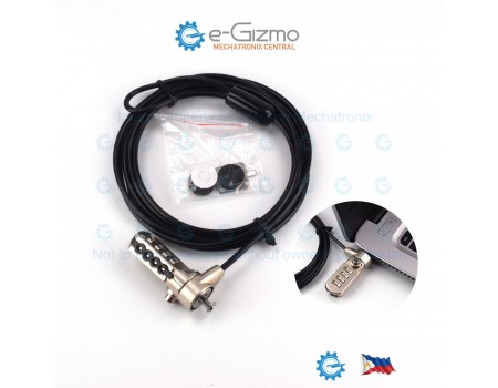 Premium OEM Cable Lock for Laptops Combination Lock 2M AL2000