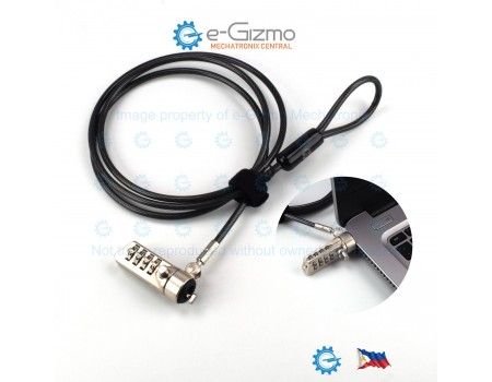 HP Essential Cable Lock for Laptops Combination Lock 1.22M T0Y16AA