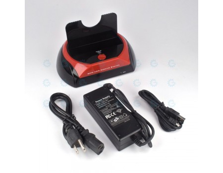 Single Bay SATA HDD Docking Station + Power Adapter USB2.0