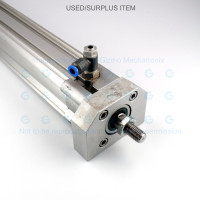 Festo ISO Cylinder  DNCB-40-240-PPV-A with Speed Controller Fittings  [USED]