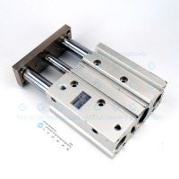 SMC Compact Guided Cylinder with Air Cushion MGPM40TF-75 [USED]