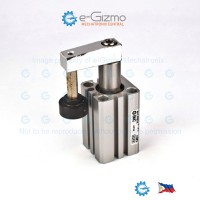 SMC MKB16-10LN Rotary Clamp Cylinder Clamping Actuator  [USED]