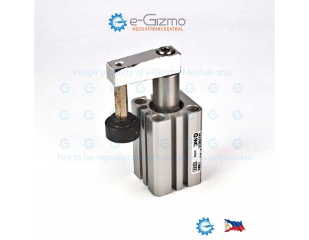 SMC MKB16-10LN Rotary Clamp Cylinder Clamping Actuator  [USED]