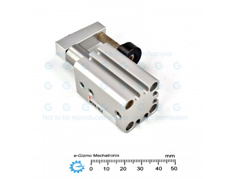 SMC MKB16-10LN Rotary Clamp Cylinder Clamping Actuator  [USED]