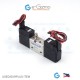 Koganei Solenoid Valve 2 Position double solenoid 24V 030E2-PLL-1L-1W