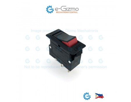 Circuit Breaker Rocker Switch Style 15A 250VAC