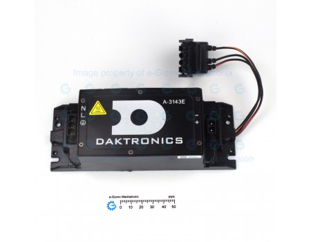 Daktronics 65W 12V 5.5A True Rated AC/DC Power Supply Unit