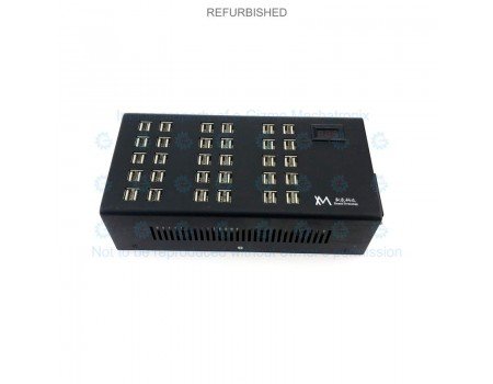 60 Port 350W USB Multi-Charger with Voltmeter Display [Refurbished]
