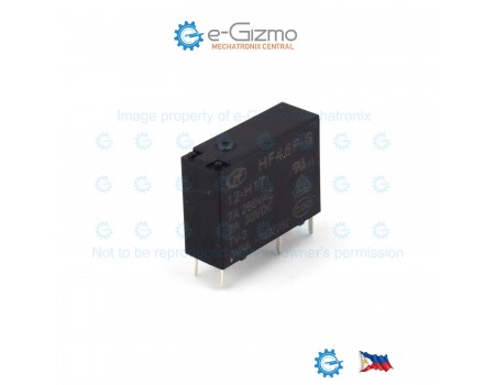 HengFu HF46F-G/12-H1T SPST 12V 7A TV-3 Rated Relay
