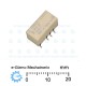 Omron Compact DPDT 5V 2A Relay Surface Mount SMD G6S-2F-5V