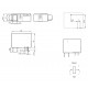 HongFa High Power LATCHING Bistable Relay 12V 90A HFE19-90 12HT21