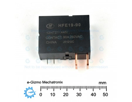 HongFa High Power LATCHING Bistable Relay 12V 90A HFE19-90 12HT21