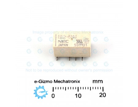 NEC EE2-5NU 5V 2A DPDT Compact SMD Relay UL,CSA